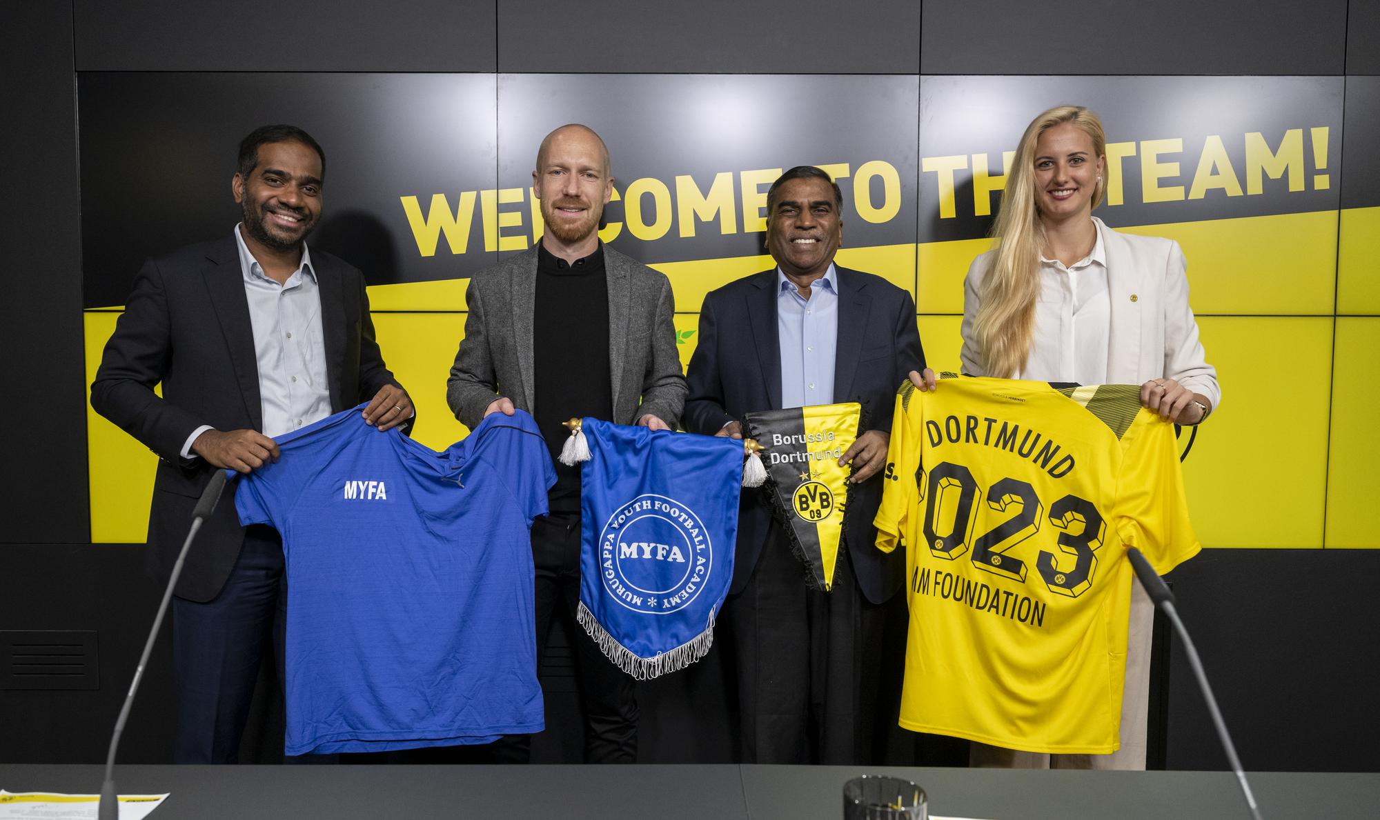 AMM Foundation becomes BVB’s Official Youth Development Partner in India